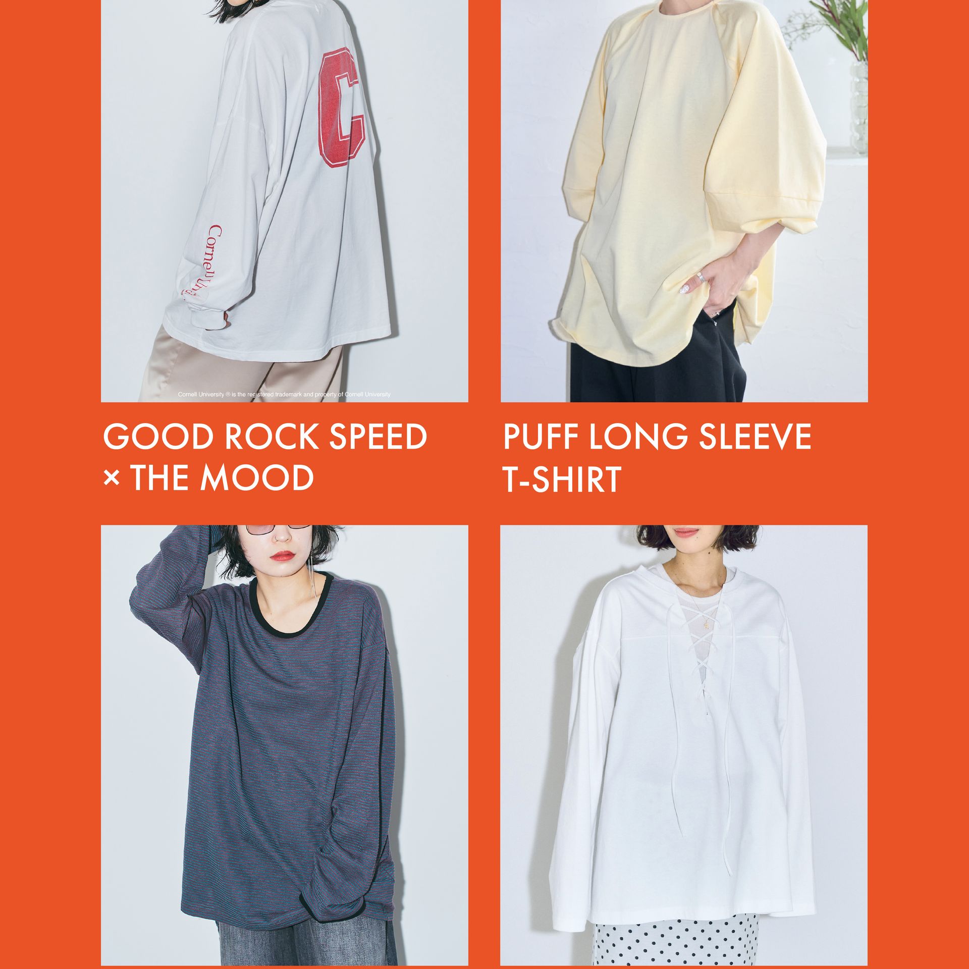 PRE ORDER START】THE MOOD Vol.12 カットソーコレクション｜CITYSHOP