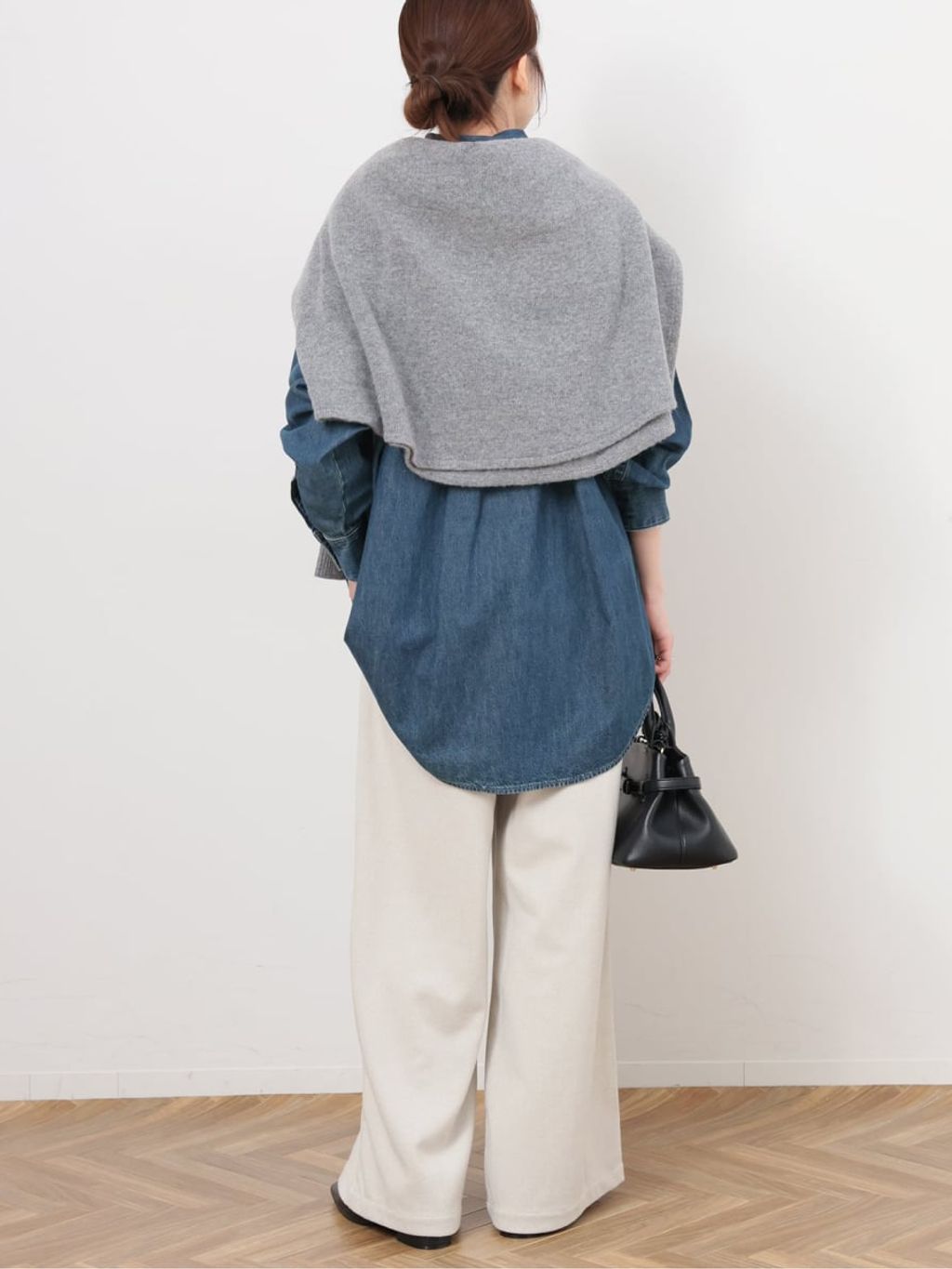 別注【LEVI'S/リーバイス】デニムシャツのコーディネートスナップ