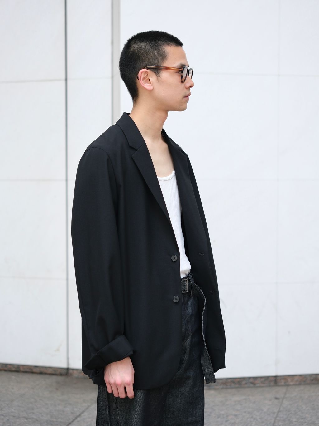 T/SEHNE TAILORED JACKET レショップ 希少になる T/SEHNE TAILORED JACKET レショップ L'ECHOPPE｜レ
