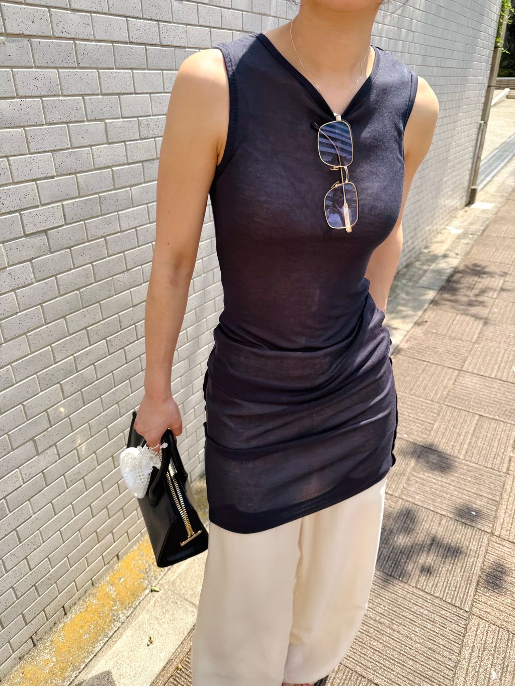 SKIN/スキン】 for LULU tank camisoleのコーディネートスナップ（miyu