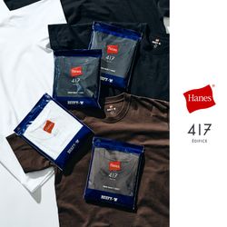 Hanes別注BEEFY】“結局これ”になる大人のTシャツ。｜417 ÉDIFICE｜417