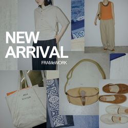 NEW ARRIVAL】今週の新作アイテムをチェック！｜FRAMeWORK｜ブログ