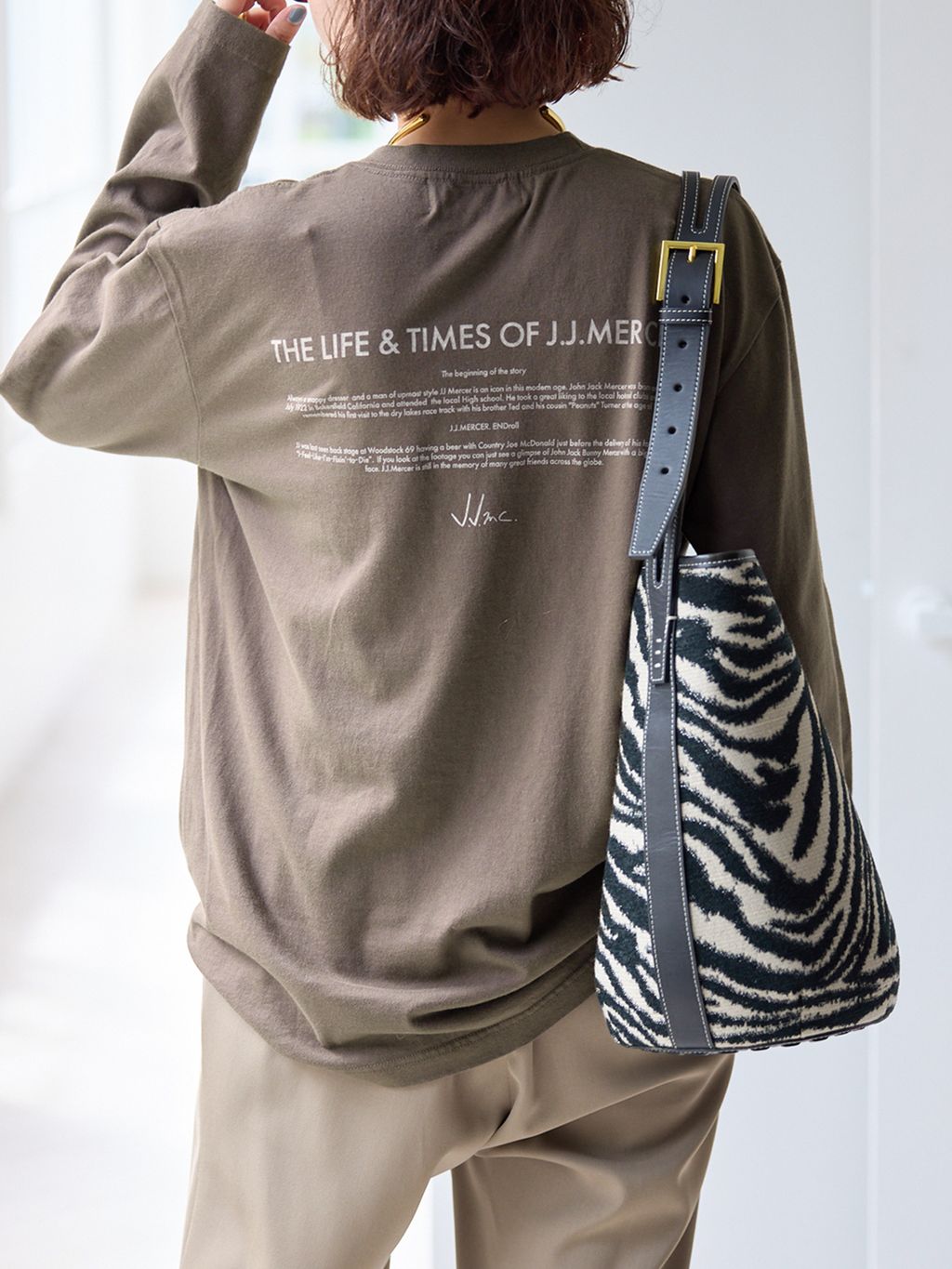別注》J.J.mercer / ジェイジェイマーサー for SS PHOTO L/S TEEの