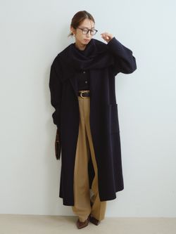 予約》Multi-Way ウールリバーコートのコーディネートスナップ（S.Risa 