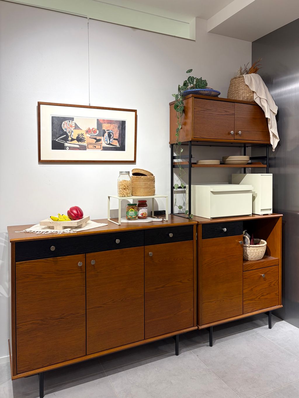 大型商品》HABITAT KITCHEN COUNTER-L ハビタキッチンカウンターLの