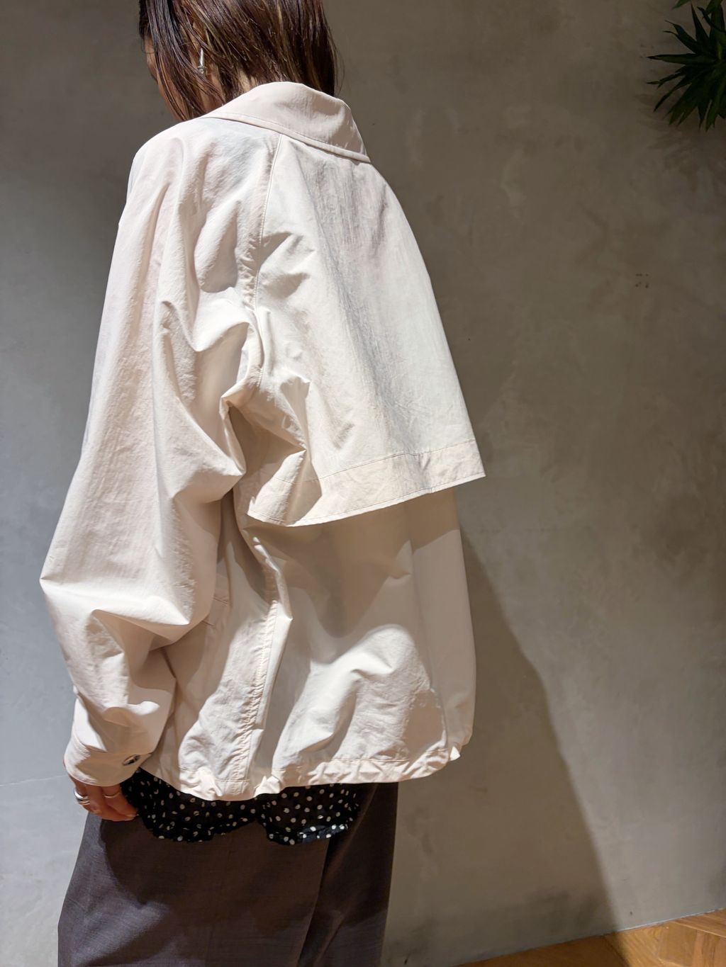 IENA LA BOUCLE シアードットタンクブラウスのコーディネートスナップ