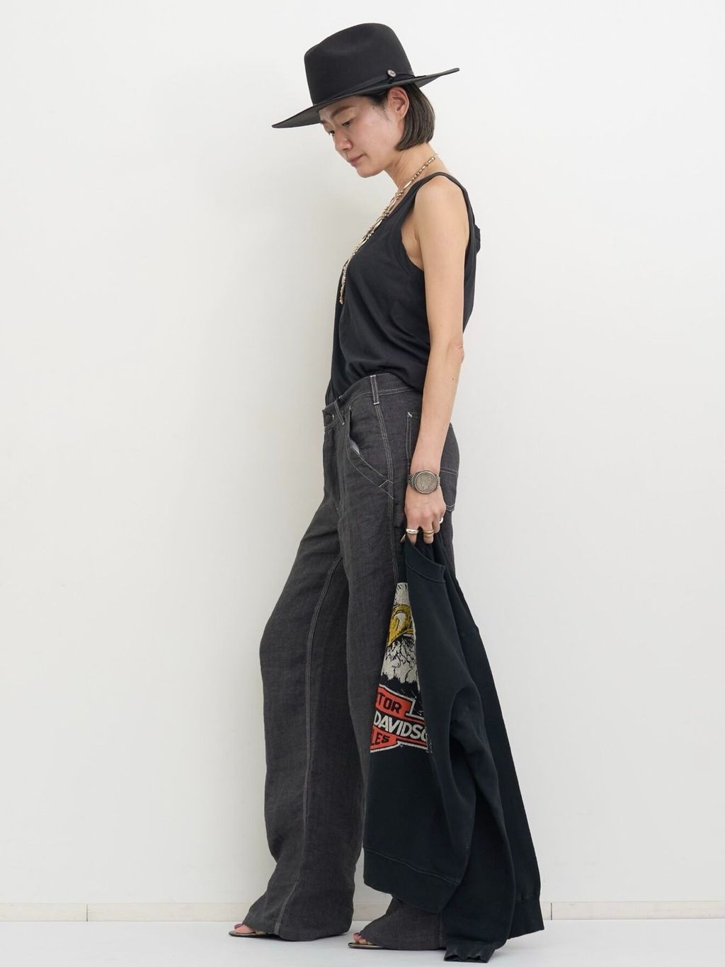R13/アールサーティーン】 CARPENTER PANTのコーディネートスナップ