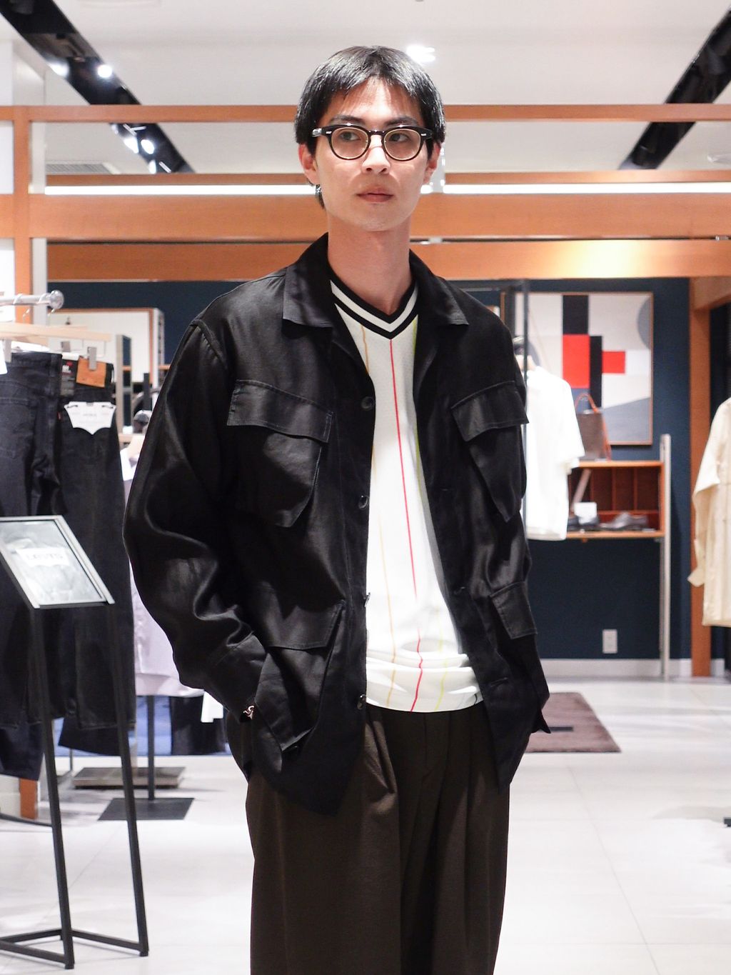 ETS.MATERIAUX(マテリオ) スーピマ ファティーグ ジャケットの