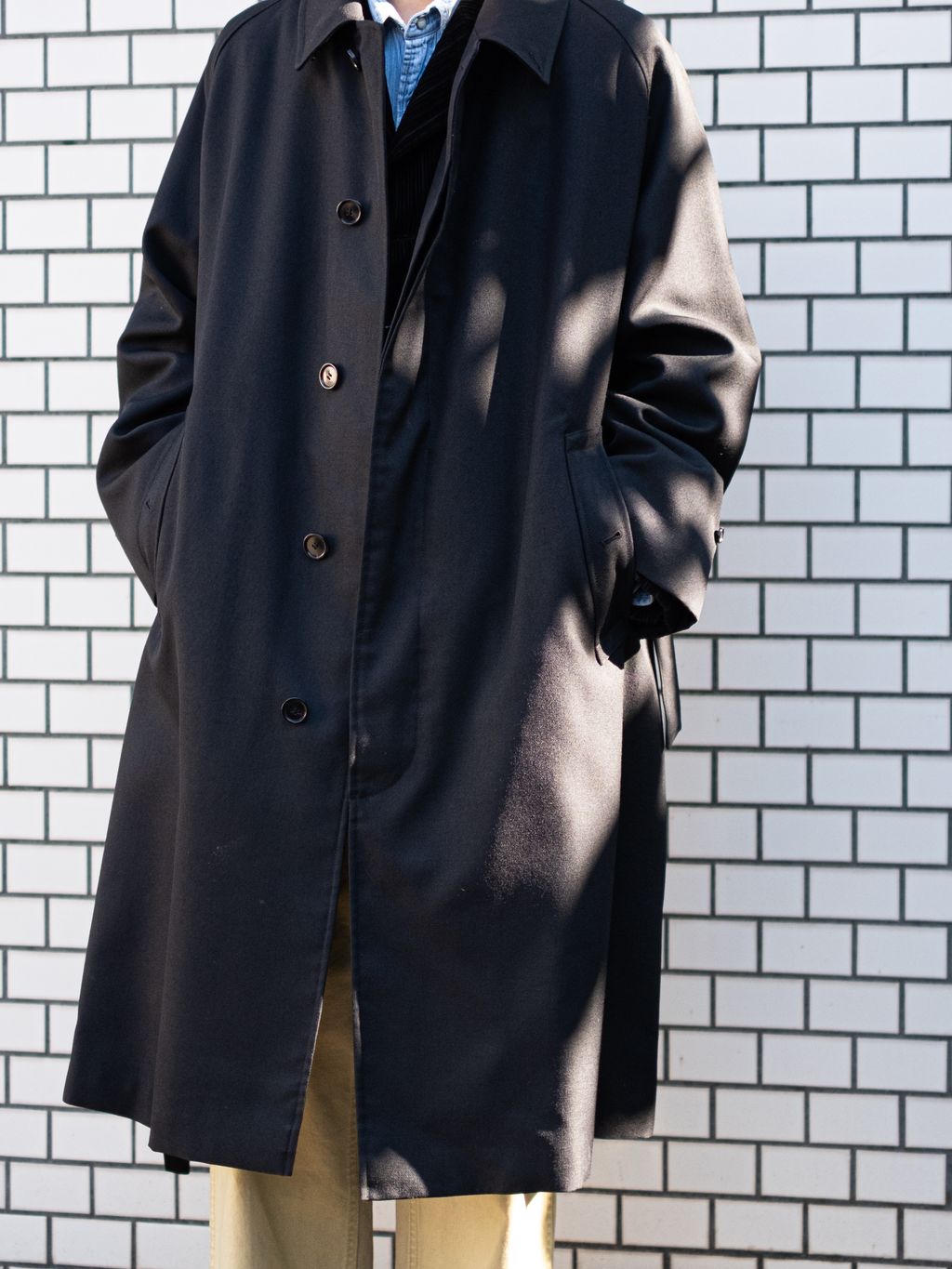 LE / エルイー】ウール バルカラー コートのコーディネートスナップ