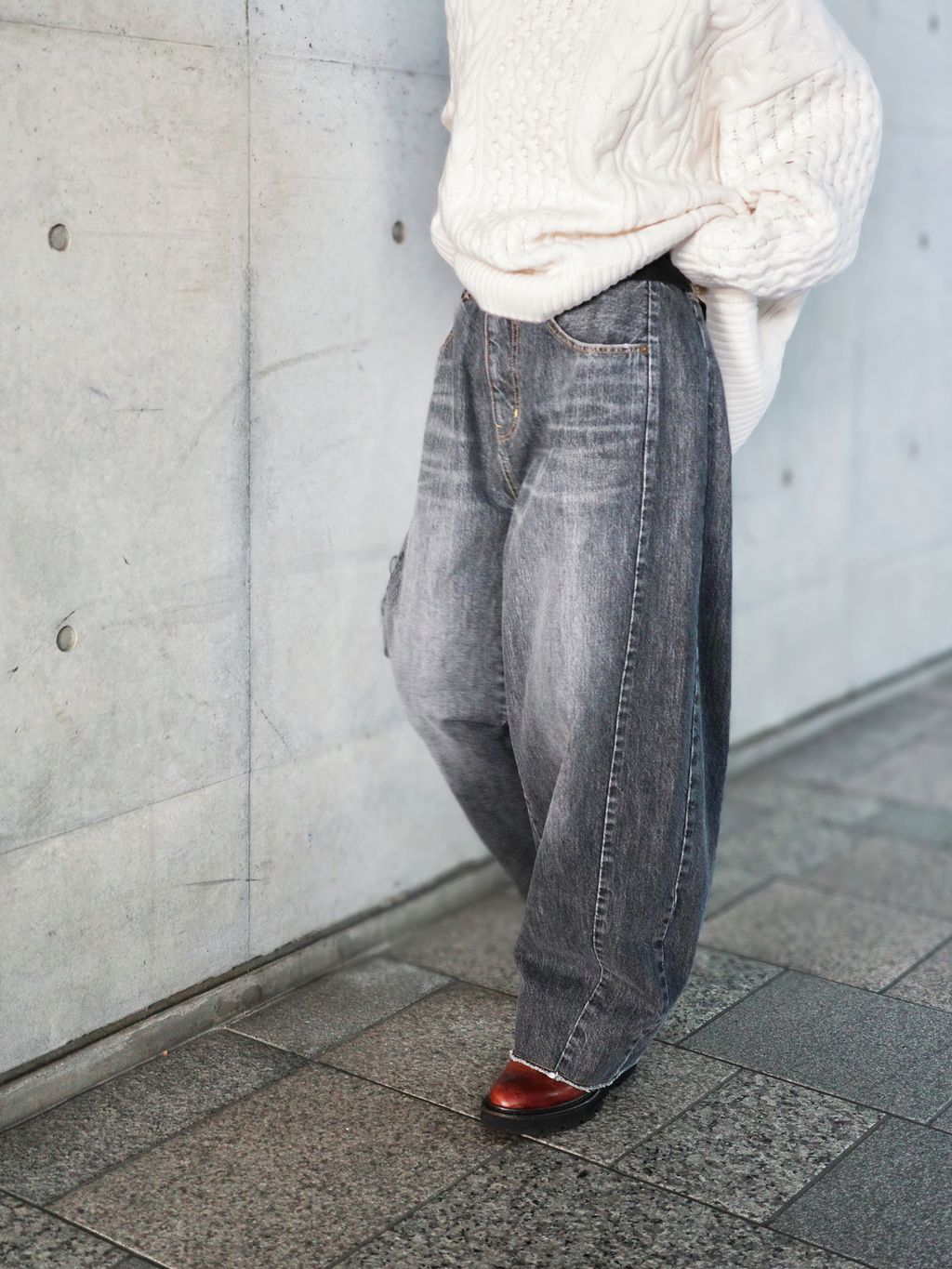 13OZデニム スウィッチパンツ（BLK）のコーディネートスナップ（KS
