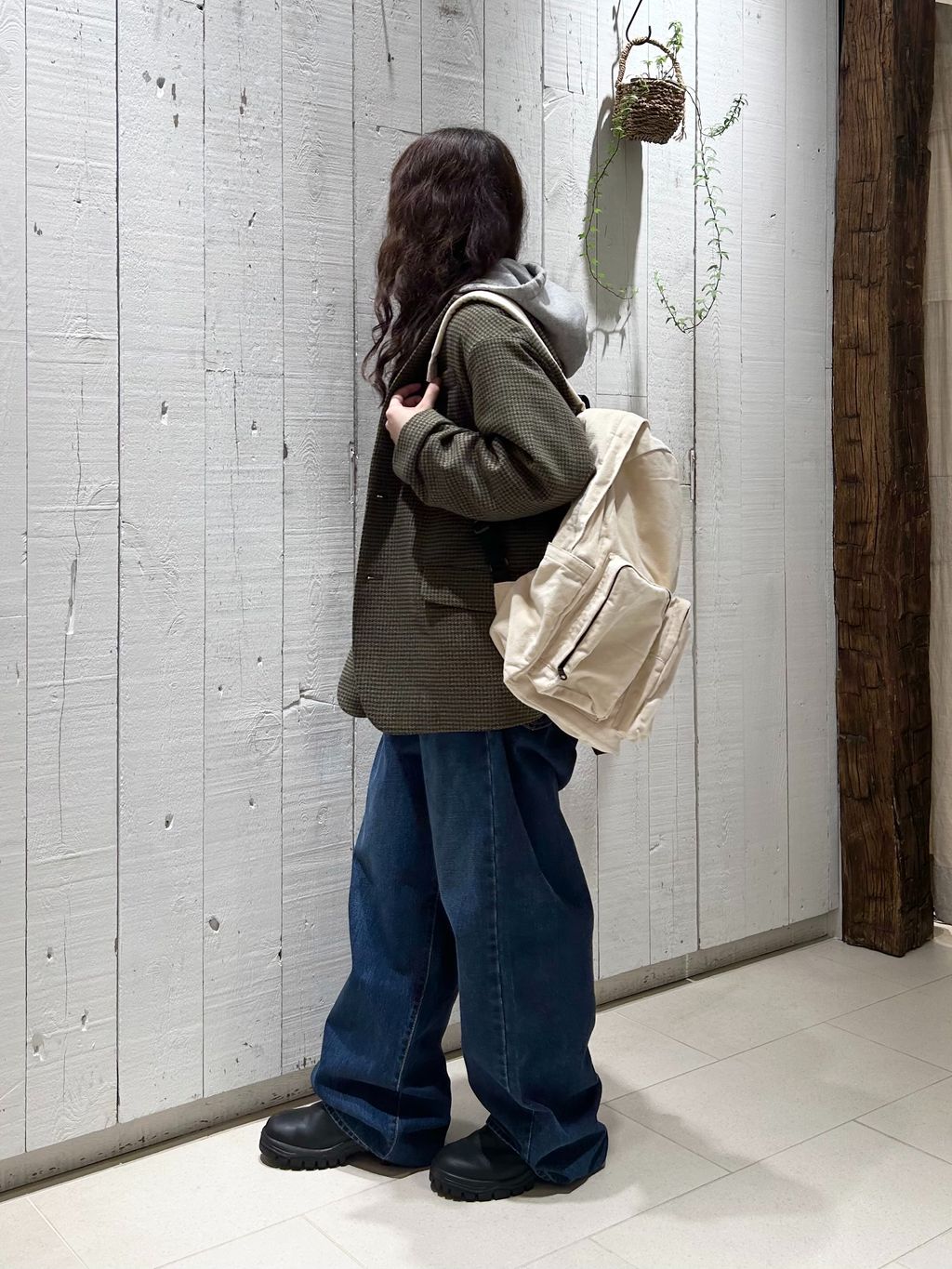 ライクツィードジャケットのコーディネートスナップ（N.H）｜journal