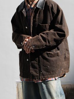 ANCELLM × WISM 別注 DUCK COVERALL JACKETのコーディネートスナップ