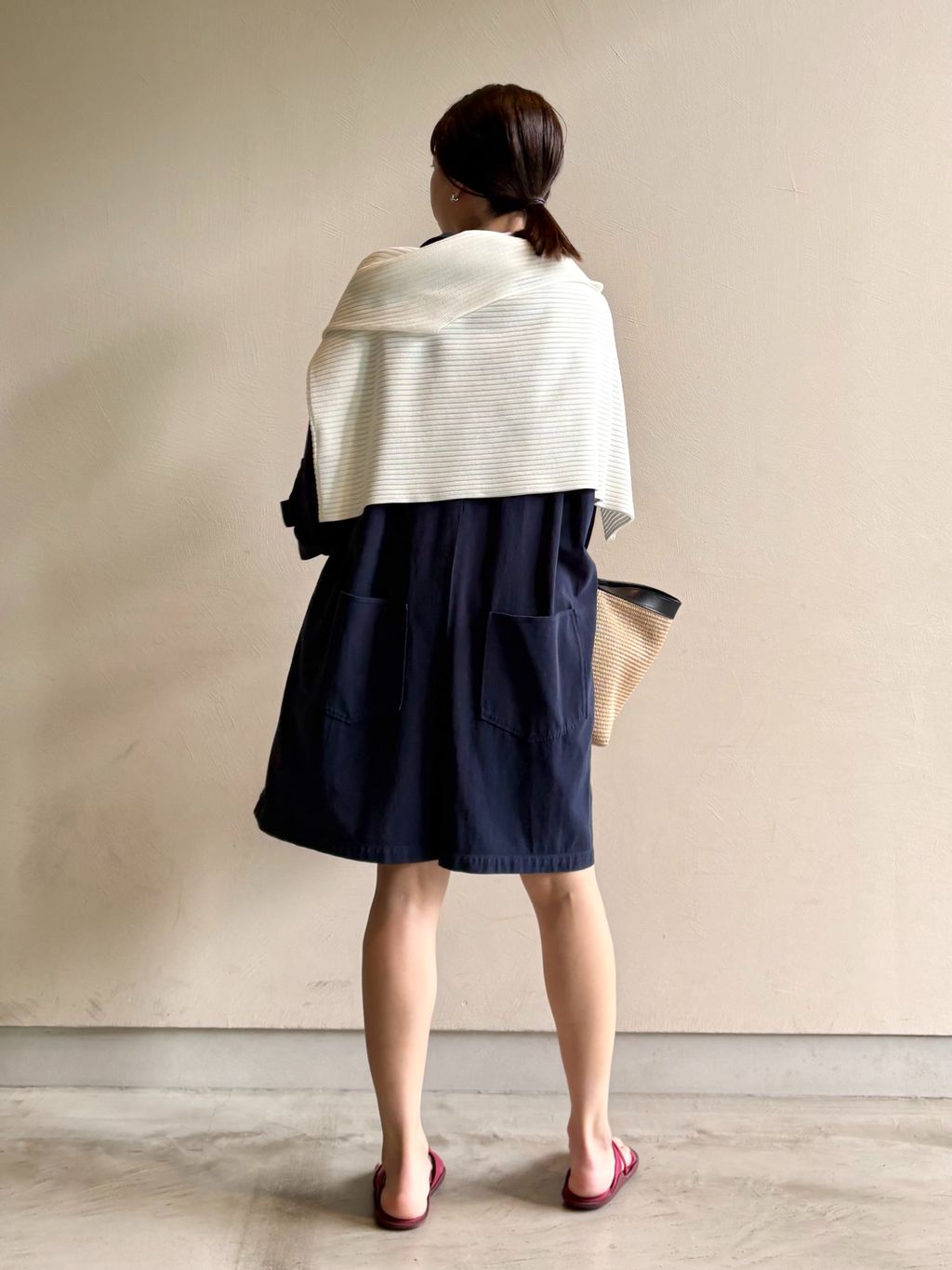 Hard Twist Yarn オールインワンのコーディネートスナップ（yosshi