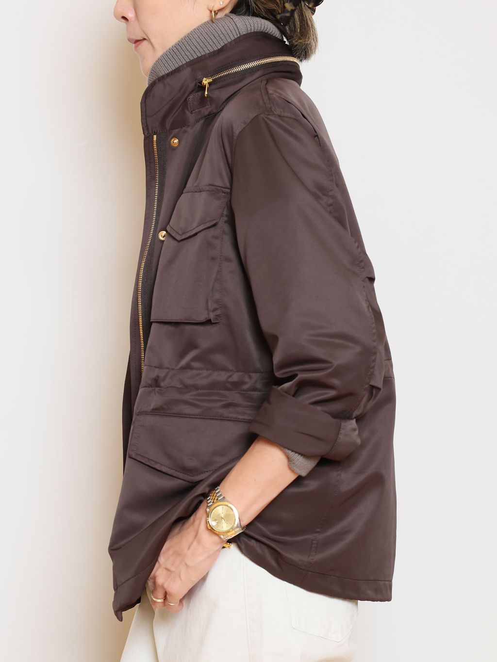 Col Pierrot/コルピエロ】Military ブルゾンのコーディネートスナップ