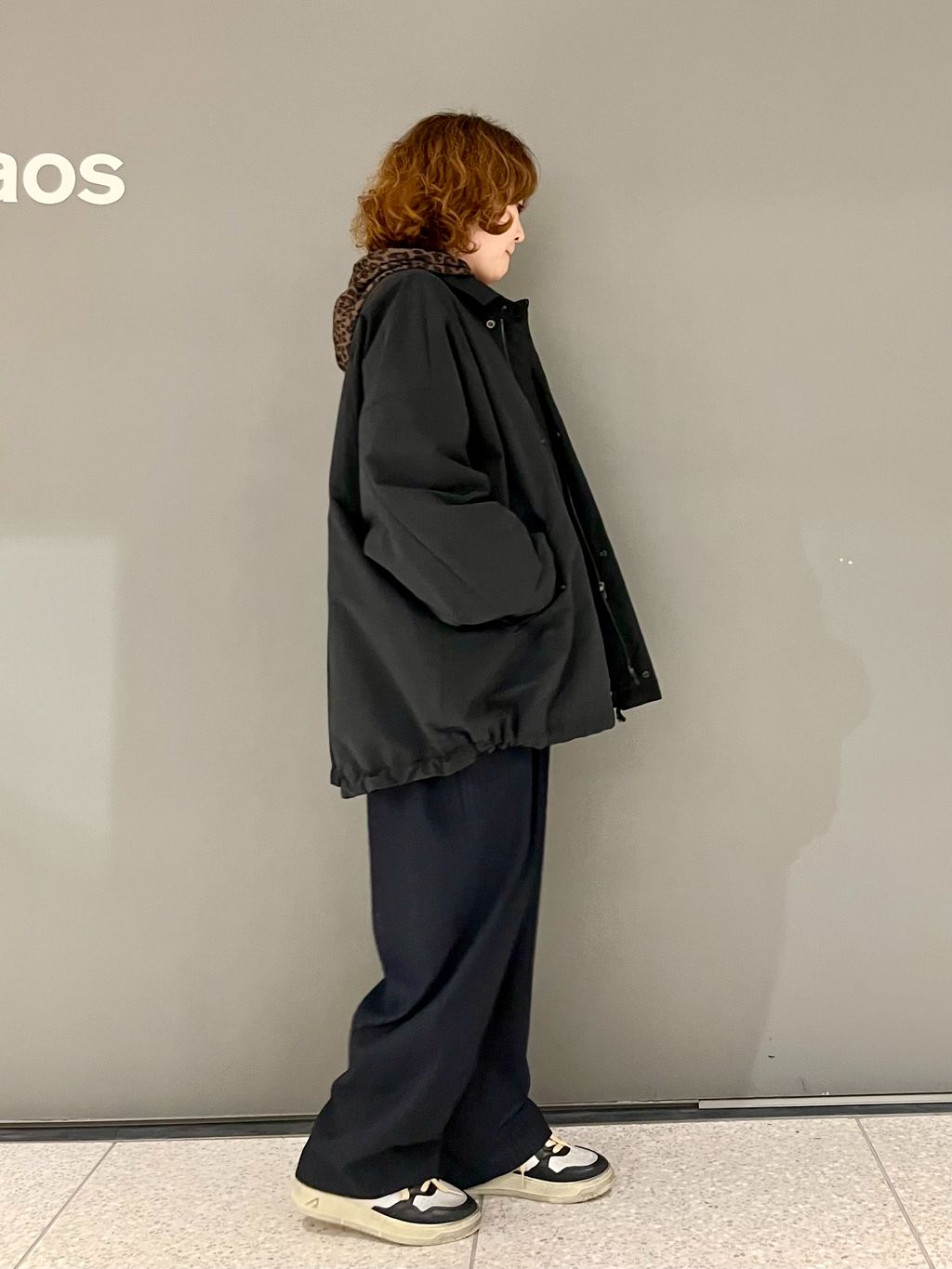 レオパード フーディのコーディネートスナップ（YY）｜journal