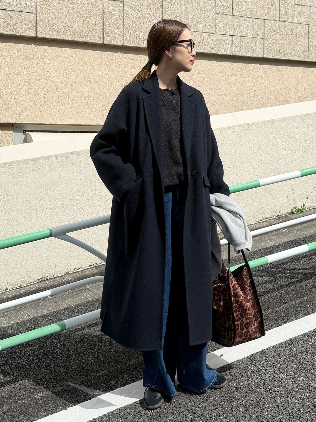 シリーズあり/追加予約》souple woolダブルフェイスチェスターコートの