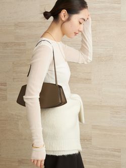 plage Flocky Mesh ロンT ホワイト 一部カラーWEB限定追加》Flocky Mesh ロンT（Tシャツ／カットソー