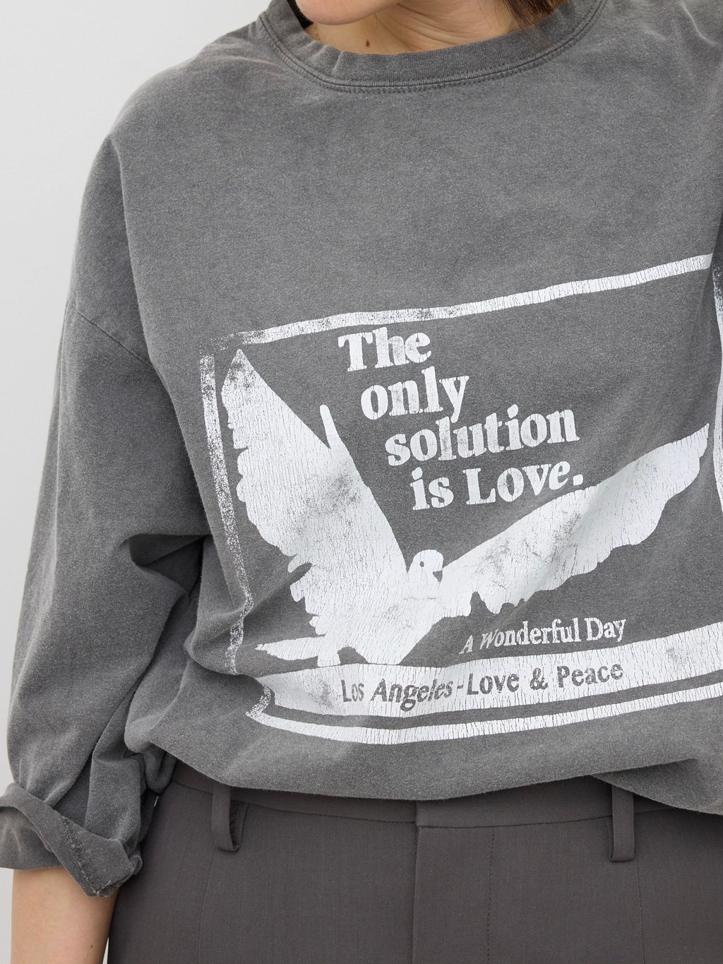 FINE WOOL TIGHT SKIRTのコーディネートスナップ（BUYER.Y）｜L