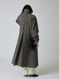 美品】 IÉNA SLOBE ロングツィードコート 21aw 美品□Na.e ナエ