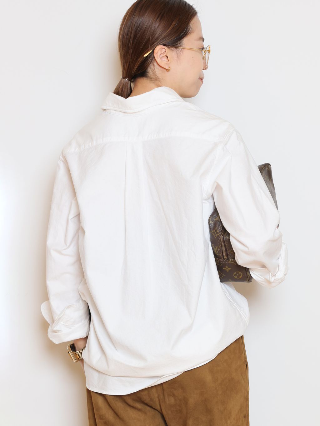OXFORD ボタンダウン シャツのコーディネートスナップ（HASE）｜MUSE