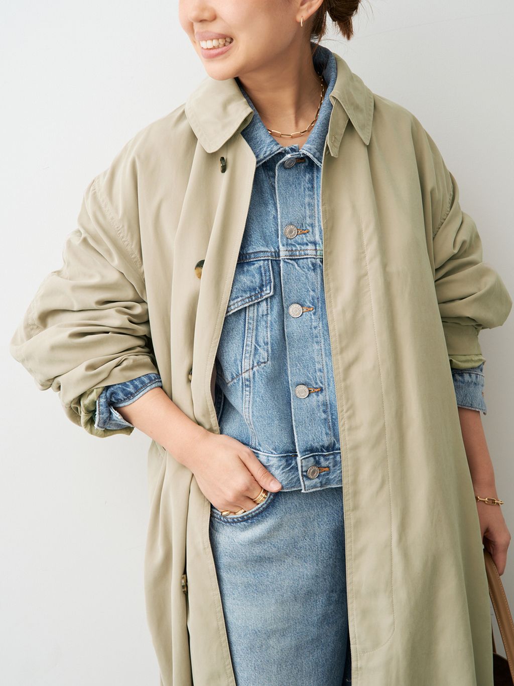 MAISON MARGIELA/メゾン マルジェラ】 TRENCH COATのコーディネート