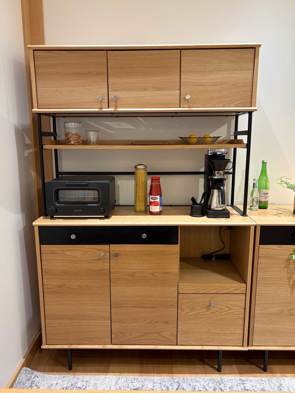 大型商品》HABITAT KITCHEN BOARD-L (NT) ハビタキッチンボードLの