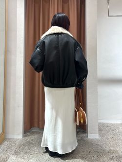 □FAKESHEARLING B3.5 RIDERS□のコーディネートスナップ（momoko）｜U