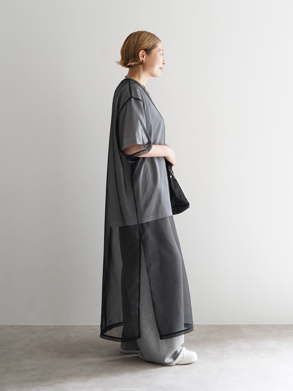 SUNDAY Sheer T-ワンピースのコーディネートスナップ（Y.S）｜journal