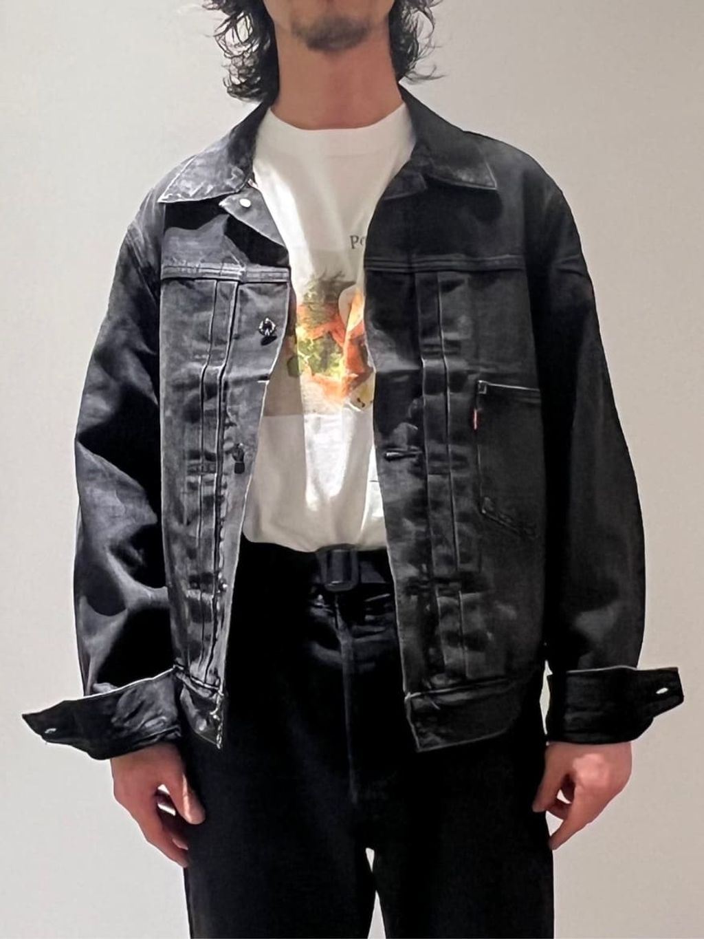 Levi's(リーバイス) 30th 別注 Type 1 Trucker Jacket BLACKの