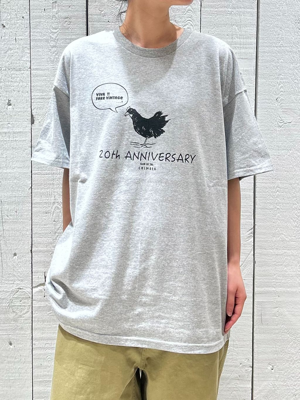 chimala】 CHIMALA 20TH ANNIV. TEEのコーディネートスナップ（N.H