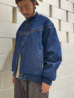 デニム ダービー ジャケットのコーディネートスナップ（ミナミ