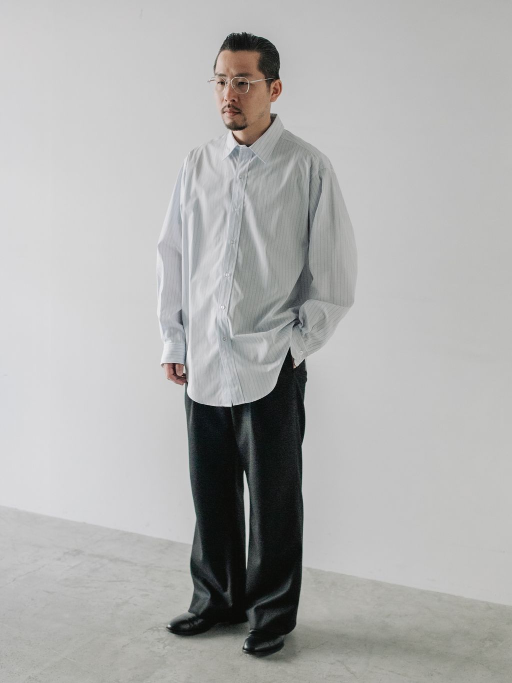 LE / エルイー】 EX WIDE RG SH：シャツのコーディネートスナップ