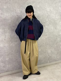 SUNDAY ハンサムチノパンツのコーディネートスナップ（A.S）｜journal