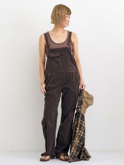 STAMMBAUM/シュタンバウム】 Corduroy Overall（サロペット