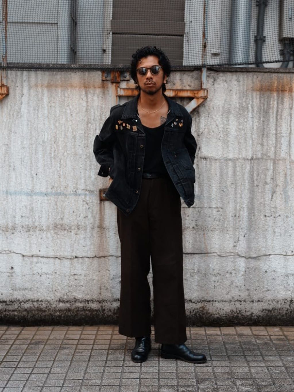 Levi's(リーバイス) 30th 別注 Type 1 Trucker Jacket BLACKの