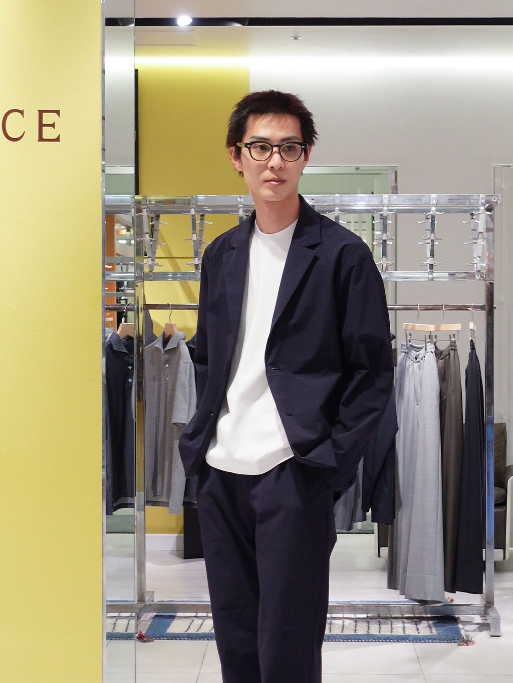 EDIFICE ALL-DAY SETUPシリーズ】2点セット ジャケット&パンツ《WEB