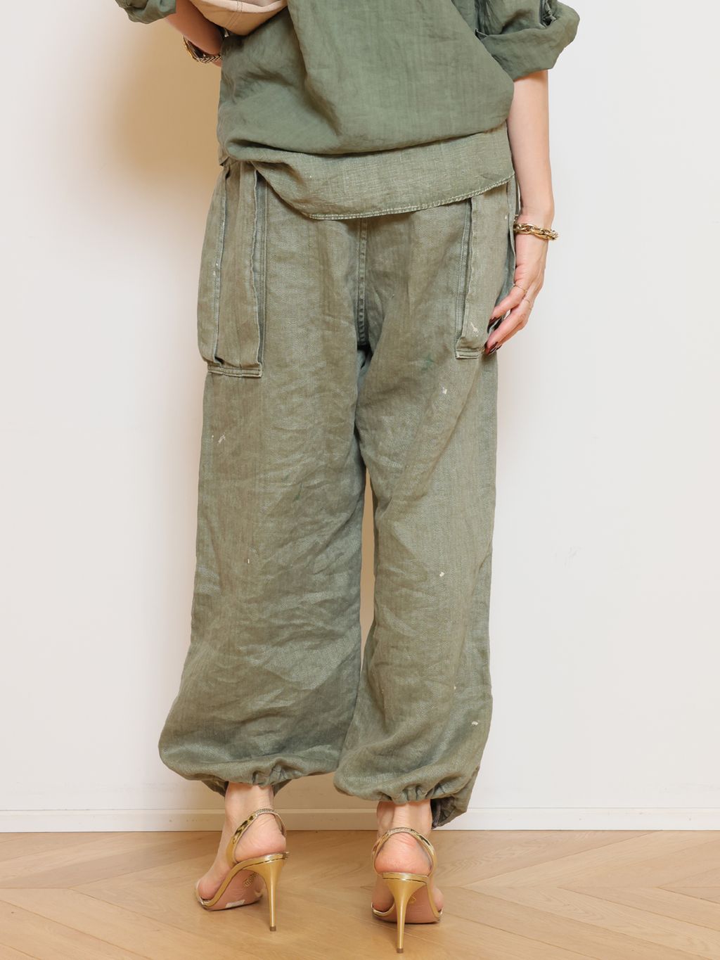 AQUAZZURA/アクアズーラ】 SO NUDE サンダルのコーディネートスナップ