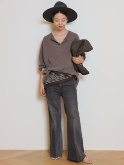 REMI RELIEF/レミレリーフ】HENLY ロングスリーブ Tシャツの
