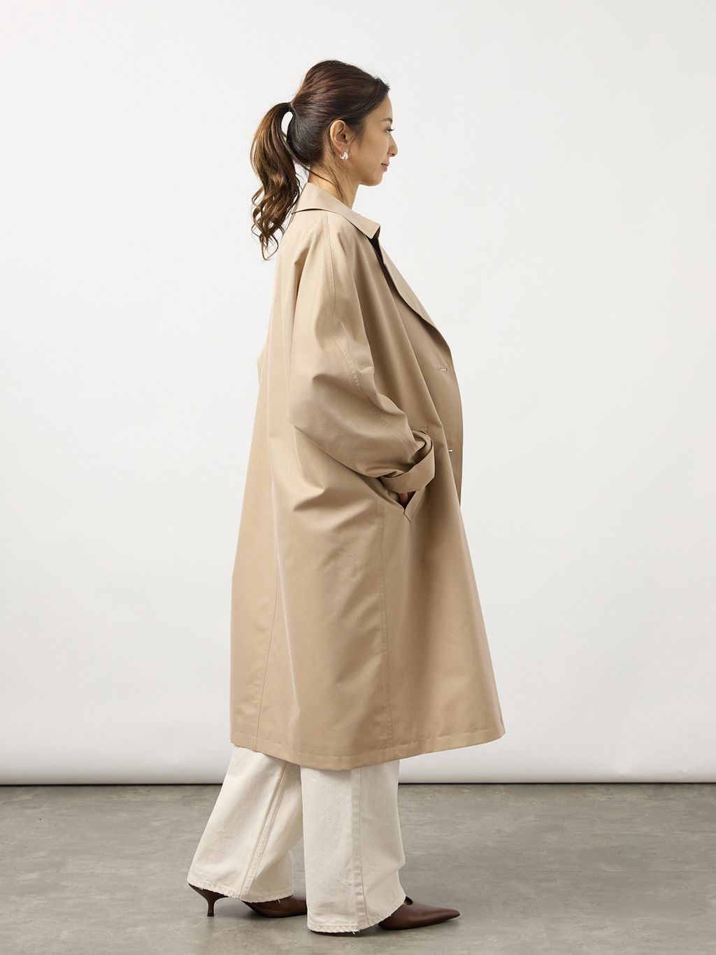 予約》TICCA ティッカ テントトレンチコート 261410161の