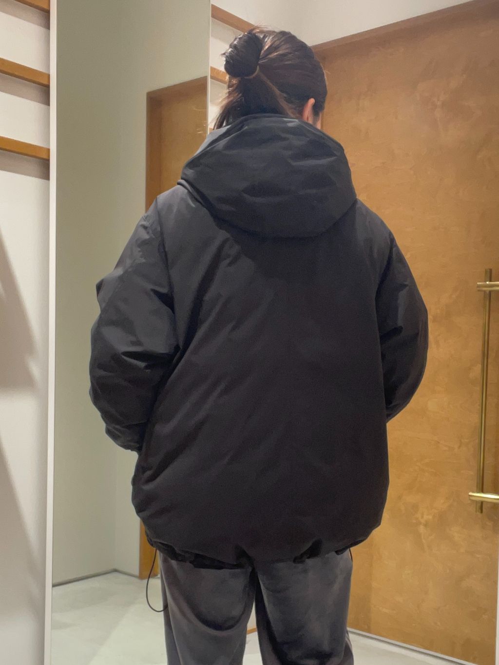 2WAY撥水ダウンハーフコートのコーディネートスナップ（Mase）｜Spick