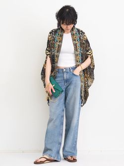 LANEUS/ラネウス】 BOXY FIT KNIT with Collarのコーディネート