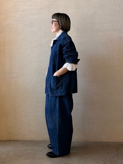 10OZデニム カバーオールのコーディネートスナップ（E.O）｜journal