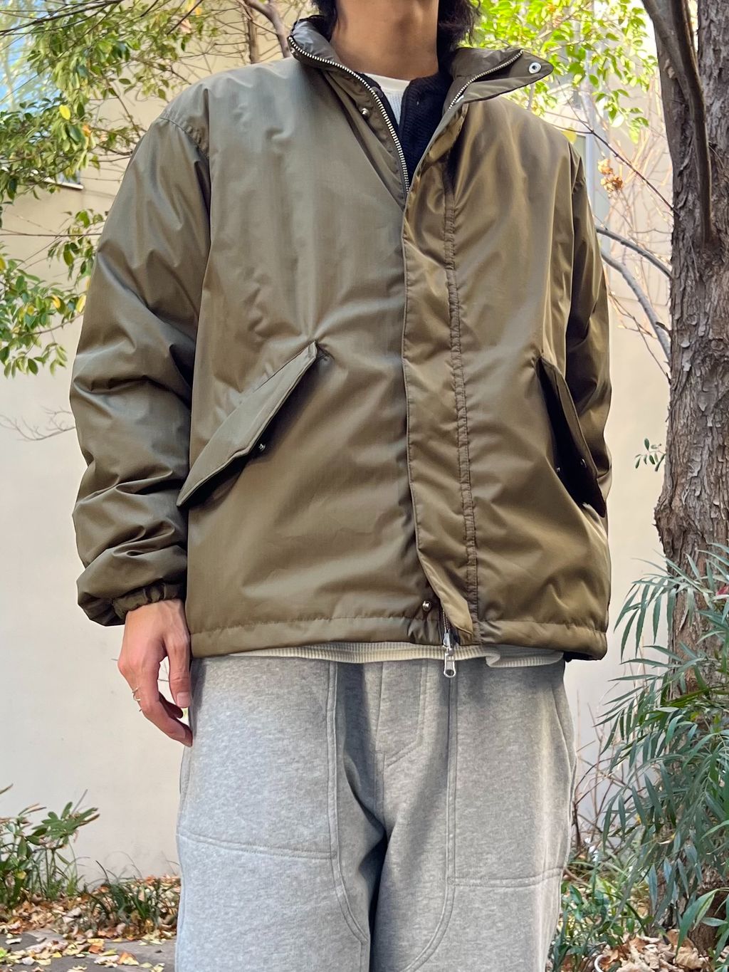 WEB限定》TAION / タイオン 別注 リバーシブル ショートモッズ ダウン