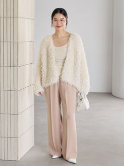 追加予約》MIA / ミア TEDDY ジャケットのコーディネートスナップ