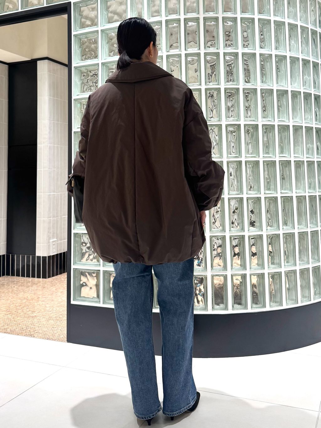 BAYCREW's IENA ARTIROSA 撥水テイラーコクーンダウン ARTIROSA 撥水テイラーコクーンダウンのコーディネートスナップ