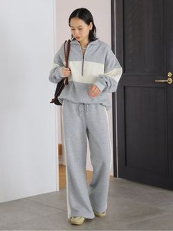 別注【RUSSELL ATHLETIC*JM for JS】 ハーフジップスウェットの
