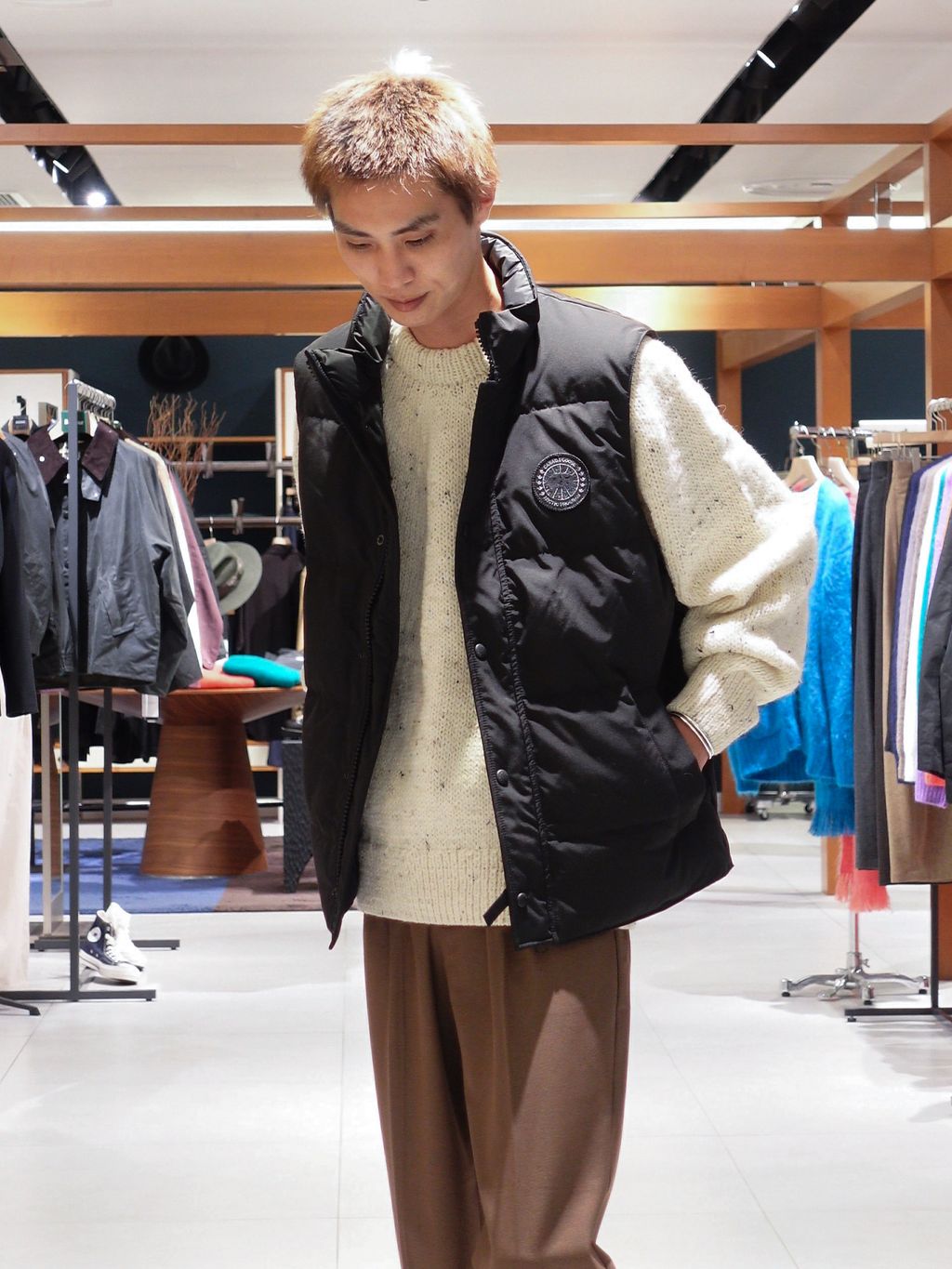 CANADA GOOSE (カナダグース) 2081MB Garson Vest Black Labelの