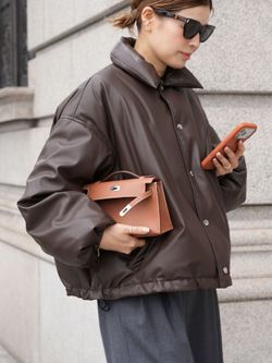 CALUX/キャラクス】SHORT COACH JACKETのコーディネートスナップ（HIRO