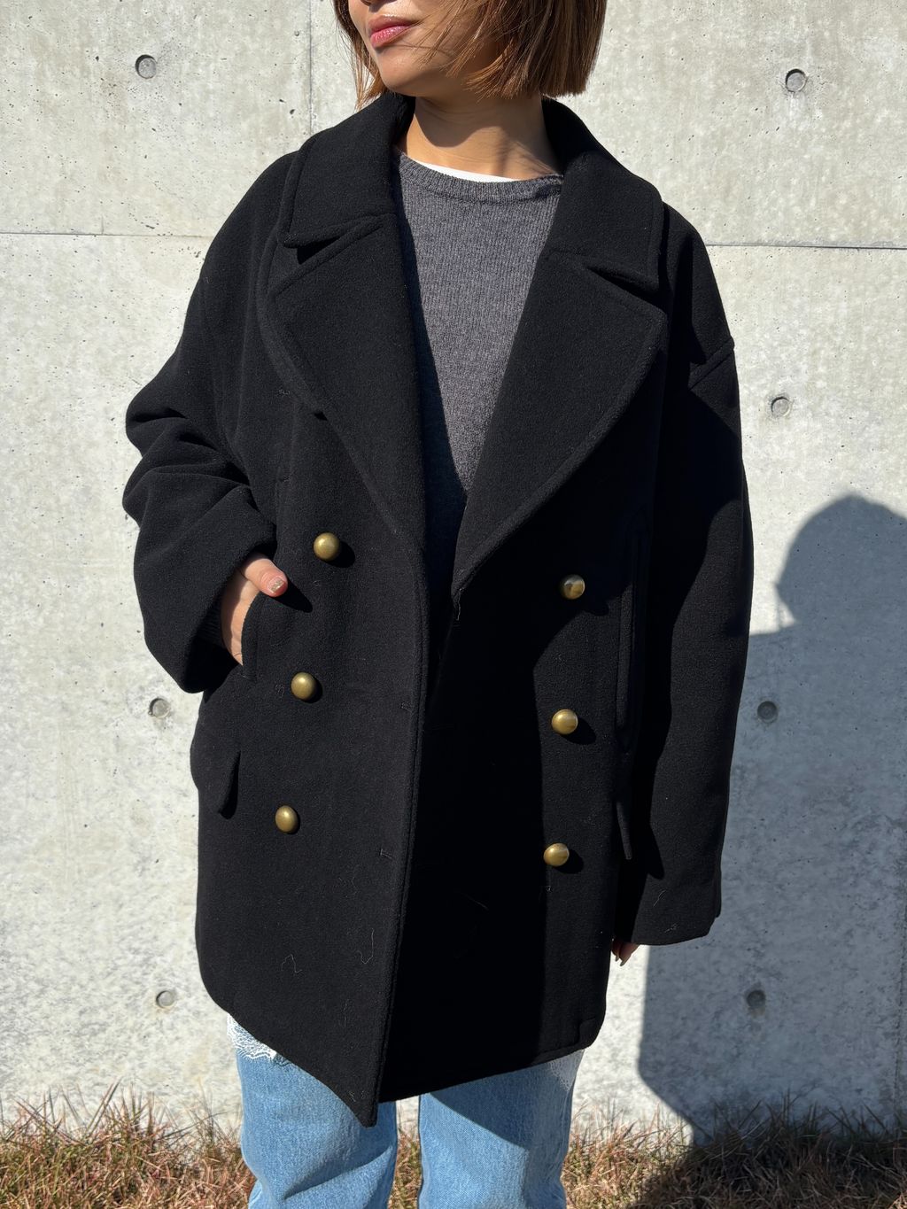 ピーコートのコーディネートスナップ（rina）｜SLOBE IENA