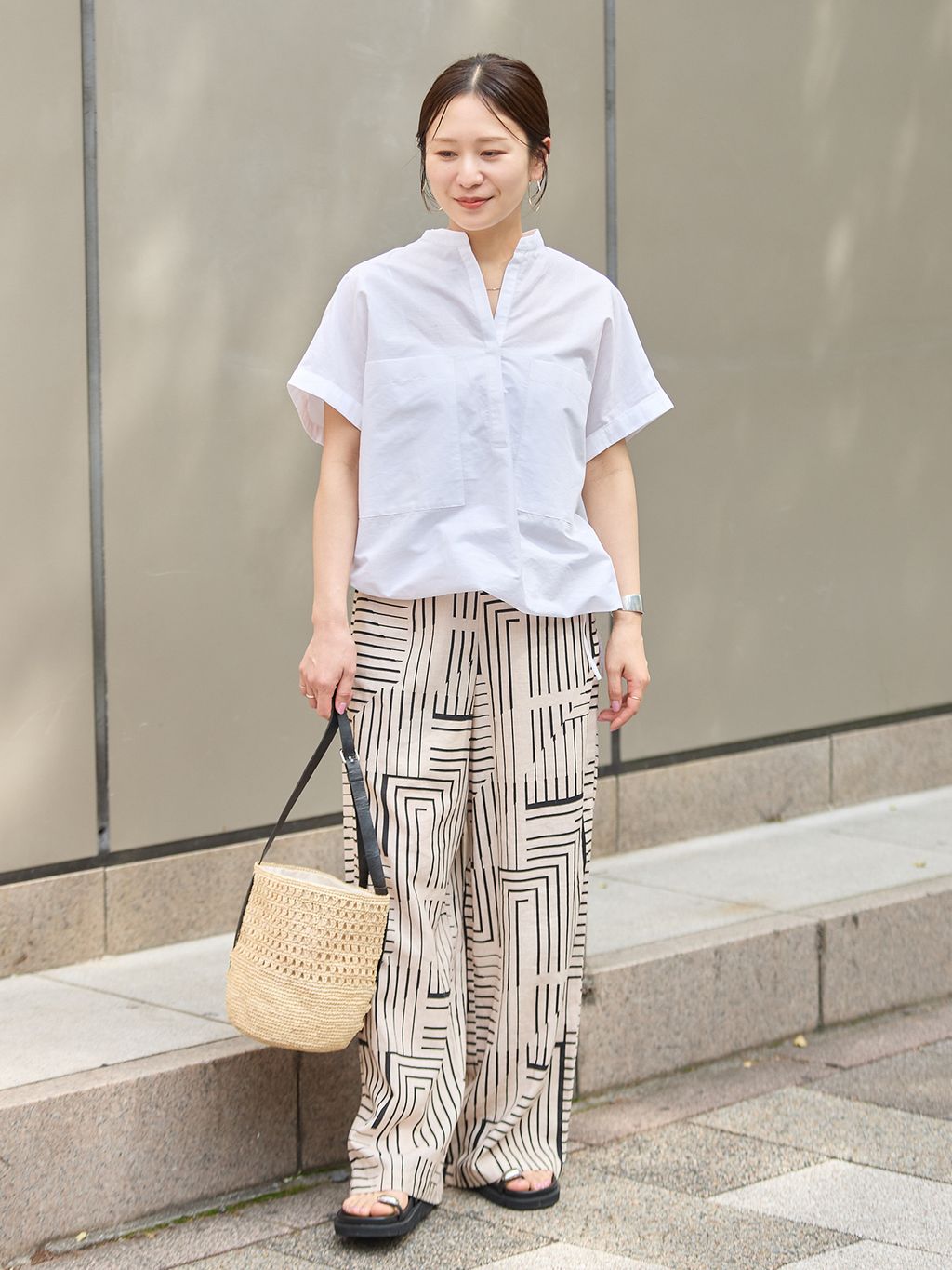 美品✨ジャーナルスタンダード リネン混 フレンチスリーブスキッパーシャツ 白 追加》ハードマンズリネンコットンフレンチスリーブスキッパーシャツの